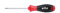 Wiha Schraubendreher SoftFinish® TORX® mit Rundklinge (01294) T27 x 115 mm ergonomischer Griff für kraftvolles Drehen, Allrounder für Industrie und Handwerk