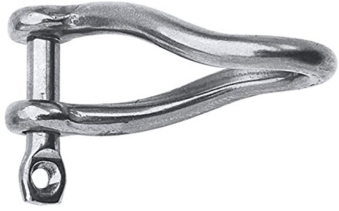 Schäkel Gedreht - Lang 5mm