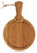 BOSKA Servierbrett Rund Friends S/authentisches Design / 16 cm/Holz/Braun / 245 x 160 x 20 mm