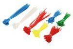Logilink KAB0017 Cable tie Nylon Blue, Green, Red, White, Yellow, KAB0017 (Green, Red, White, Yellow)