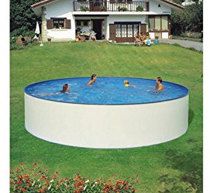 HANSEATIC Set (5-tlg.): »Rundpool inkl. Sandfilteranlage 3 m³/h« (in 6 Größen) 300 cm x 90 cm