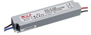 GLP professionnel Transformateur LED 700 MA courant constant 2–12 V DC, 8.4 W étanche IP67, idéal pour LED 3 W (1–2)