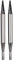 Addi Nadelspitzen, Silber, 3,5 mm
