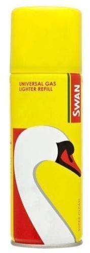 SWAN Aerosol Area Deodorizer Refill, 6 x 200ml, Yellow, Unscented