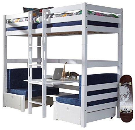 Relita Hochbett, buche, Bunt