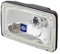HELLA 1FB 005 860-231 Halogen-Fernscheinwerfer - Comet 450 - 12V - rechteckig - Referenzzahl: 17.5 - geschraubt - gemusterte Streuscheibe - Lichtscheibenfarbe: glasklar - links/rechts