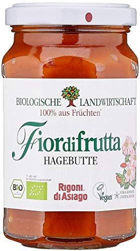Rigoni di Asiago Fiordifrutta - Fruchtaufstrich - Hagebutte Bio, 1er Pack (1 x 250 g)