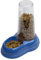 Ferplast Distributeur de nourriture ou d'eau pour chiens et chats AZIMUT 1500, Distributeur de nourriture sèche 1,5 litre, fond antidérapant, 16,5 x 25 x h 24,5 cm, Bleu