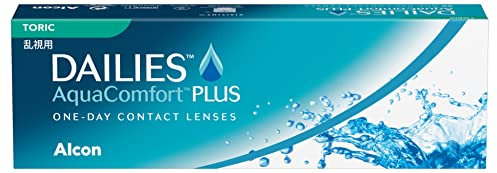 Dailies AquaComfort Plus Toric Tageslinsen weich | 30 Stück | BC 8.8 mm | DIA 14.4 mm | CYL -1.25 | ACHSE 20 | -05.50 Dioptrien