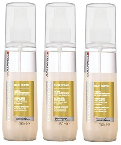 Goldwell Rich Repair Thermo Leave-in Treatment 3 x 150 ml Dualsenses Sprühkur GW