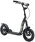 BIKESTAR Roller Kinderroller Tretroller Kickscooter mit Luftreifen für Jungen und Mädchen ab 4-5 Jahre | 10 Zoll Classic Kinder Scooter | Schwarz (matt) | Risikofrei Testen