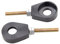 GOOFIT Noir Ensemble d’ajusteurs de chaîne de Performance 15 mm Remplacement pour Moto Tout Terrain Couleur Noire