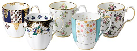 Royal Doulton-Tazza 1900-4927,60 (1940 cm, Multicolore, Dimensioni: 0,4 l, 14,1 FL oz, Confezione da 5