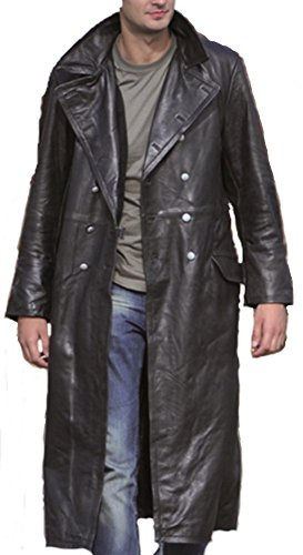 Mil-Tec - Manteau Officier Cuir Mil-Tec 54