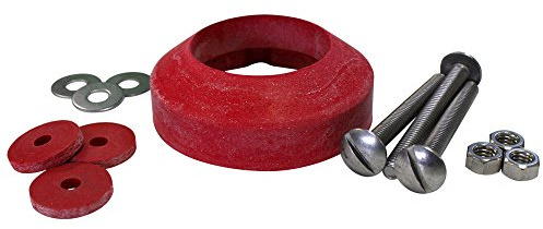 Korky 464BP Universal Toilet Tank to Bowl Gasket & Hardware Kit - Fits Most 2-Inch, 2-Piece Toilet Tanks - Made in USA