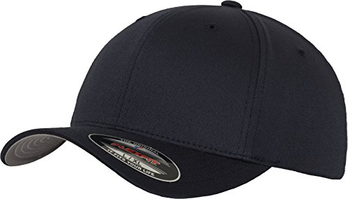 Flexfit Unisex 6277-Flexfit Wooly Combed Flexfit Wooly Combed, dark navy, S/M