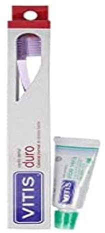 Vitis Hartzahnbürste, Manuell, Violett, Zahnbürste