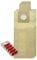 Spares2go Dust Bags for Panasonic Vacuum Cleaners (10 Pack + 5 Bag Freshener Sticks)