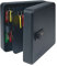 Helix Combination Lock Key Safe Cabinet (50 Key Capacity),Black