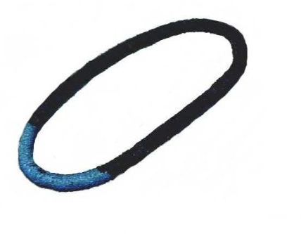 Paxanpax Non-Original Hoover Twin Tub 3312L Models Onwards Spot Elasticated Pump Belt, Blue