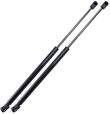 BESTPRICE 2x Gasfeder Heckklappe 380 N Gasdruckfeder Dämpfer Kofferraum Kompatibel mit VW POLO (9N_, 9A_)