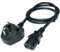 LCD TV TELEVISION MAINS POWER LEAD, 2METRES FLAT SCREEN TV CABLE 13 AMPS UK 3 PIN POWER CORD Compatible with/Replacement for SAMSUNG
