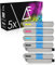 5 Toner kompatibel mit Oki C310dn, C330DN, C331DN, C510DN, C511DN, C530DN, MC351DN, MC361DN, MC561DN, MC562DN - Schwarz je 3.500 Seiten, Color je 2.000 Seiten