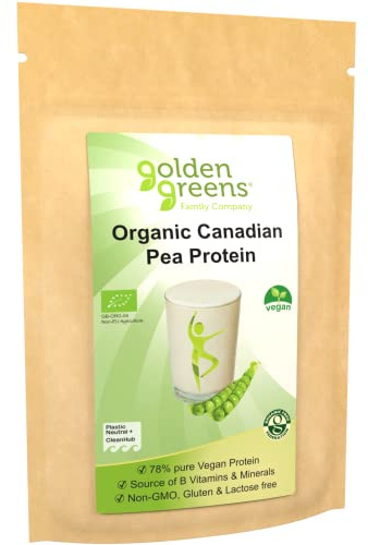 Golden Greens Organic Organic Pea Protein Powder 250 g