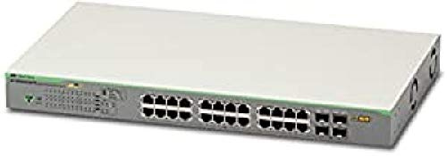 Allied Telesis AT-GS950/28PS-50 Switch Layer 2 Gigabit WebSmart - 24x 10/100/1000T PoE+ | 4 x SFP - 185W PoE Budget - Internal PSU