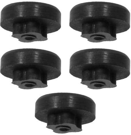 SPARES2GO Hob Burner Pan Support Rubber Buffer Feet for Smeg Oven Cooker (Pack of 5) - Fitment List A
