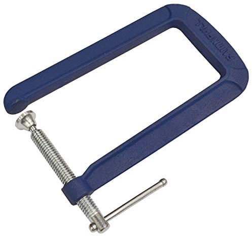 Faithfull FAIG8DT-TB 200 mm 8 G-Clamp Deep Gola con cappuccio 85 mm, multicolore