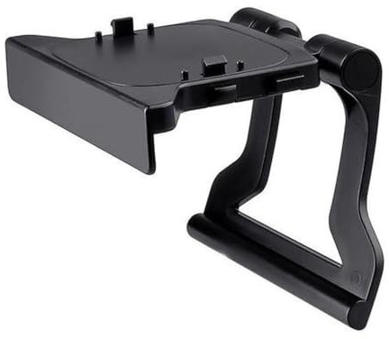 OSTENT TV Clip Mount Dock Stand Holder Compatible for Microsoft Xbox 360 Kinect Sensor Camera