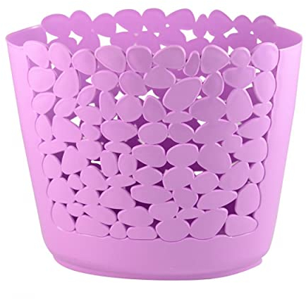Home Line Papelera Oficina DE PVC Original PVC 26x30.5x15.5CM - Lila