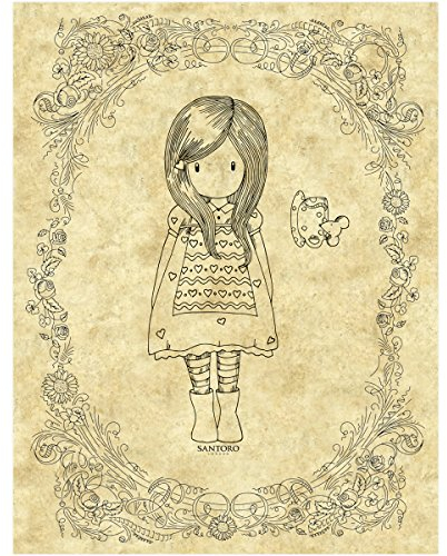 docrafts Stempel - Gorjuss Santoro - der Kleine Freund, Einheitsgröße, Multi