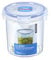 Lock & Lock HPL932D Round Storage Container - Clear/Blue, 700ml