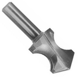 Whiteside Router Bits 1440 Plunge Cut Hand Grip Bit with 7/8-Inch Bead, 1/4-Inch Depth and 1-3/8-Inch Cutting Length by Whiteside Router Bits