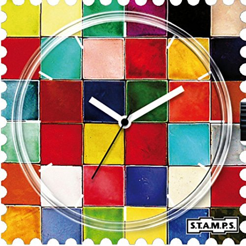 Stamps Unisex Analog Quarz Uhr mit None Armband 100314