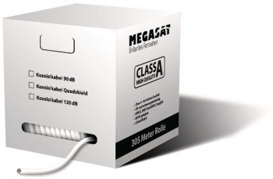 Megasat Koax 110dB Kabel Pull-Out-Box