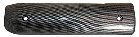 one by Camamoto Protezione para calore difesa marmitta compatibile con Yamaha x-MAX/x-City/MBK Majesty 125-250 Versity 300cc (interasse fori 270mm) (carbonio)