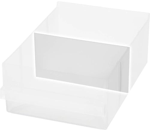 raaco Quertrennwand 80 x 155 für Stahlmagazine, transparent, 106764