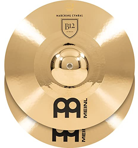 MEINL Cymbals Marching Medium - 18 B12 Bronze (MA-B12-18M)