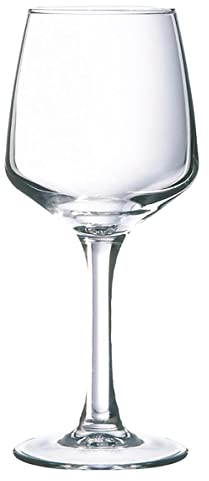 Arcoroc ARC C3571 Linéal Weißweinkelch, Weinglas, 190ml, Glas, transparent, 6 Stück