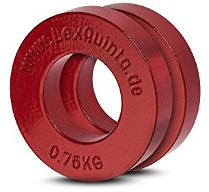 Lex Quinta Fractional Plate 2 x 0,75kg - 1 Paar - Für 50mm Hanteln
