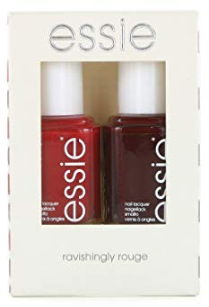 essie Original Nail Polish Gift Set, 2 x 13.5 ml, Ravishingly Rouge