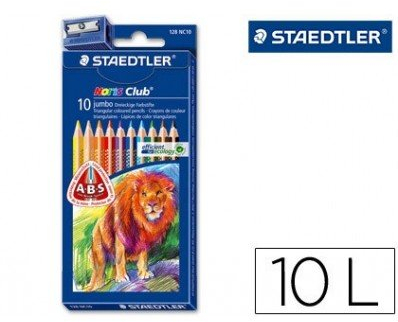 Staedler - 10 Buntstifte Jumbo Staedtl r.128nc10 staedtler