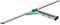 Unger OW450 Window Wiper, Stainless Steel, Green/Silver