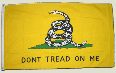 Flagge USA Gadsen Don't tread on me 1775 - 90 x 150 cm [Misc.]