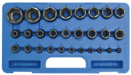 SW-Stahl Steckschlüsselsatz, Sechskant, 05655L