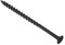 Forgefix 100DWS75 Vis cruciforme à tête évasée pour cloison sèche – Finition noire phosphate
