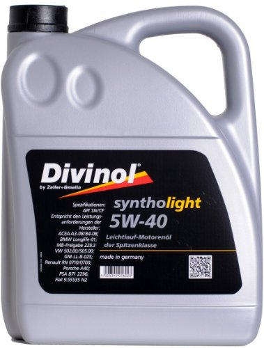 Divinol Syntholight 5W-40 Motoröl 1x5 Liter
